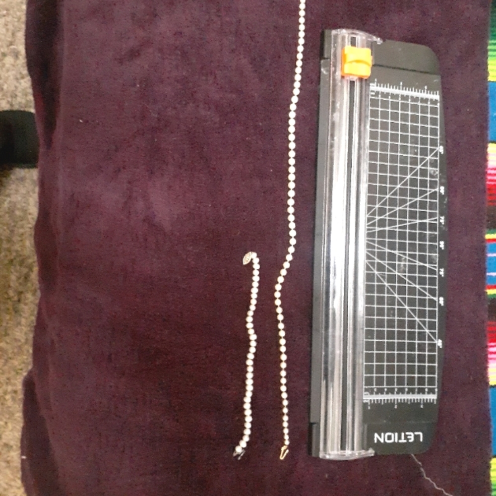 Pearl necklace & bracelet